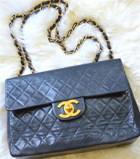 vintage chanel maxi flap|chanel double flap jumbo.